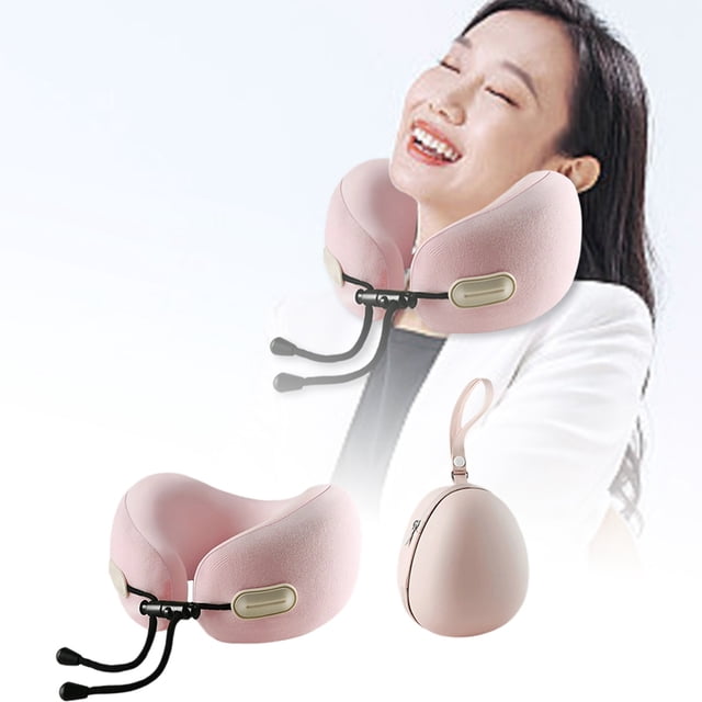 Travel Pillow With Storage Convenient And Easy To Store Suitable For Travel And Camping Zip Pillowcase Standard Size Decorative Pillows Real Satin Pillowcase Hair And Skin Pillowcase Zipper Pillowcase
