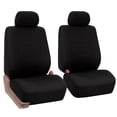 thumbnail image 3 of FH Group Car Seat Covers Full Set Cloth - Universal Fit, Automotive Seat Covers, Airbag Compatible, Solid Bench Rear Seat, Washable Car Seat Cover for SUV, Sedan, Van, 3 of 9