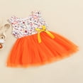 thumbnail image 2 of Robe de Pâques Sans Manches pour Filles Enfants Bunny Floral en Tulle Patchwork, 2 of 8