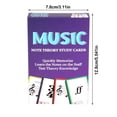 thumbnail image 2 of CJiaWei Musical Flash Cards Coded Music Piano Grades Cards That Are Completed For Beginner Students, 2 of 5