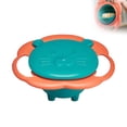 thumbnail image 1 of SHAGUOZHOU Kitchen Table Mats round round Table Place Mats Indoor Kitchen Place Mats Indoor Dining Washable ZJchao Children Rotation Spill Re Sistant Bowl Feeding 360 De Grees Tableware Baby Toddlers, 1 of 7