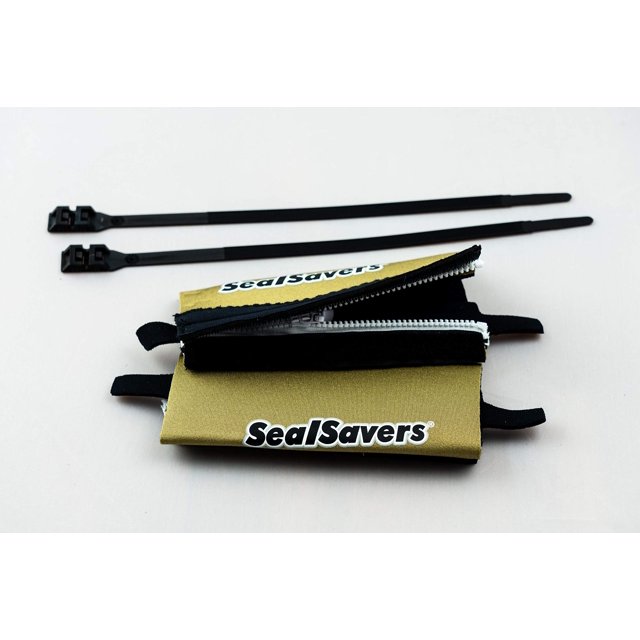 SealSavers Fermeture Éclair (Or). Protection du Joint de Fourche. Protection du Joint de Poussière. Garde-Poussière. Garde-Fourche