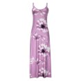 thumbnail image 4 of zanvin Robes d'Invitée de Mariage pour Femmes, Robe Longue d'Été Décontractée pour Femmes à Imprimé Floral, Amincissante, à Bretelles, pour Fête, 4 of 5
