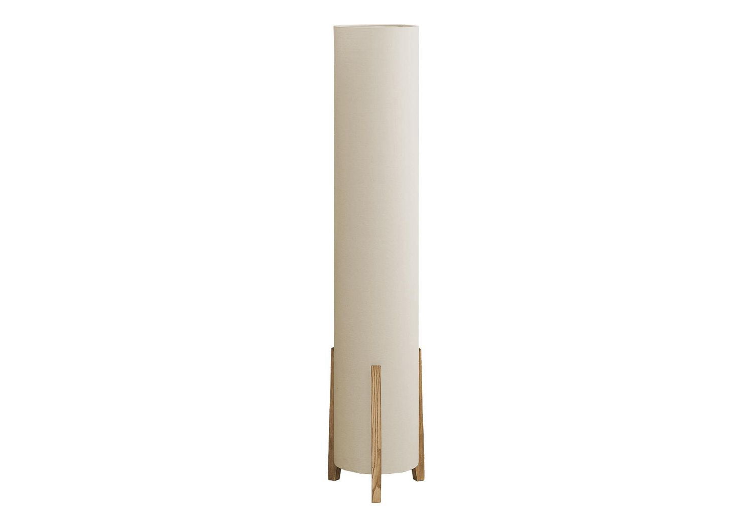 Monarch Specialties Lighting, 50"h, Floor Lamp, Brown Wood Look, Ivory / Cream Shade, Contemporary
