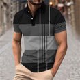 thumbnail image 1 of Weiqiqre Shirts T - Chemises pour Hommes T-Shirt à Manches Courtes à Blocs de Couleur Col Rond Chandail Décontracté Basique Chemises, 1 of 4