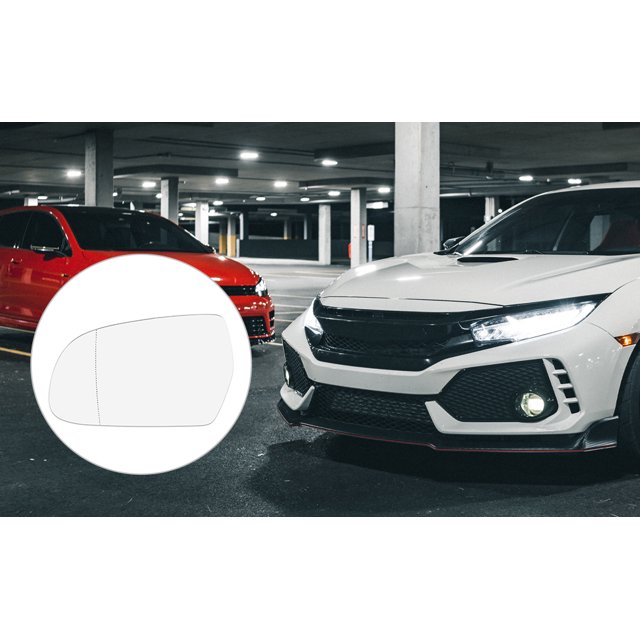 Rearview Mirror Glass w/ Backing Plate Heated Left Side for Audi A5 Quattro S4 2010-2016