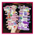 thumbnail image 5 of 56 PCS Baby Girls Hair Clips, Colourful & Cute Hair Accessories | Multicolour, 5 of 5