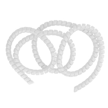 Spiral Cable Wrap, Wear Resistant Brake Line Spiral Tube Anti Dust For Electric Scooter White