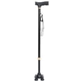 thumbnail image 1 of Walking Stick, Cane, Height Adjustable Cane Cane With T Handle Folding Cane Walking Cane, For Eldership, 1 of 8