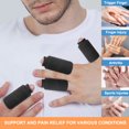 thumbnail image 3 of 4Pcs/Set Finger Ice Sleeves Thumbs Toes Hot Cold Therapy Ice Wraps Tendinitis Trigger Finger Swollen Finger Ice Sleeves, 3 of 8