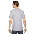 thumbnail image 2 of American Apparel T-Shirt en Jersey Fin, S, Gris Chiné, 2 of 3