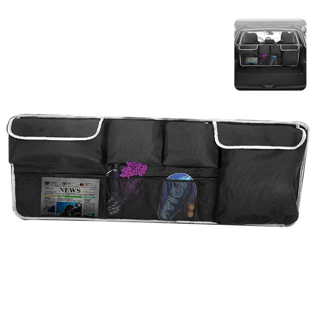 Car Trunk Hanging Organizer Oxford Cloth Car Backseat Storage Bag Waterproof Backseat Trunk Storage Pack Hanging Container for Car Backseat Storage
