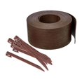thumbnail image 3 of S SERENABLE Garden Edging Border Accessory Garden Edging Coil for Plant Yard Landscaping brown, 3 of 9