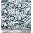 thumbnail image 1 of Soimoi Cotton Duck Fabric Animal & Tree Decor Fabric Printed Yard 42 Inch Wide, 1 of 5