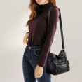 thumbnail image 2 of Vaidha Zipper Crossbody Bag With Wide Shoulder Strap Phone Wallet, Shoulder Purse, Multiple Zipper Pockets., 2 of 7
