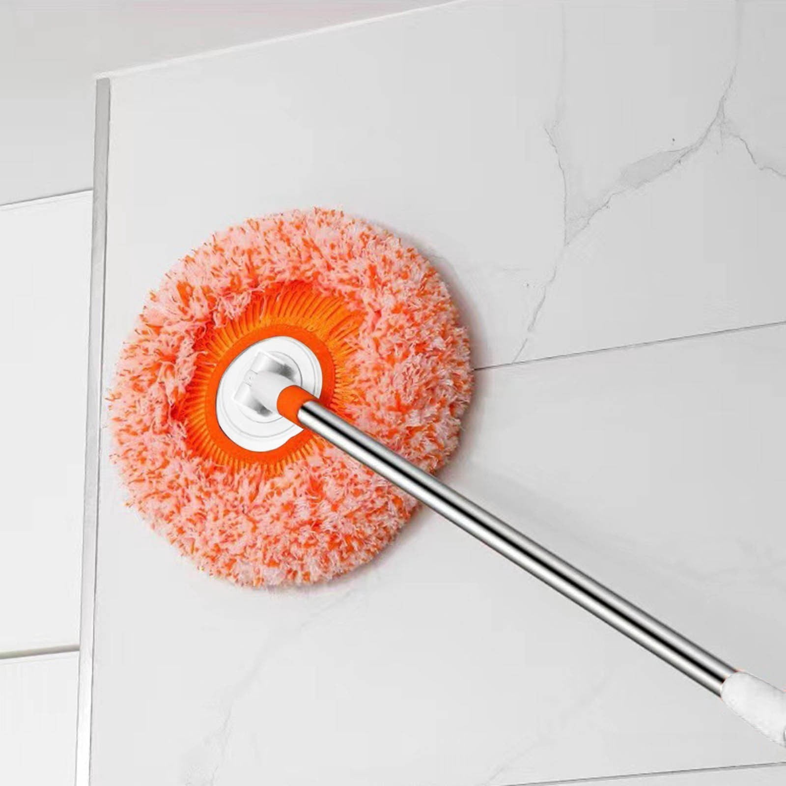 Sentmoon Mop Mop and Bucket Set Car Wash Sunflower Mop Wall Wash Mop Ceiling Household Circular Mop for DIY Christmas Crafts and Customized Decor