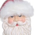 thumbnail image 2 of HOLIDAY TIME 6 Inch Santa Face Christmas Ornament, 80% Polyester 20% PP Hanging Tree Decoration, 2 of 5