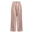 thumbnail image 4 of Cameland Pantalon Palazzo Long à Jambes Larges Taille Haute Décontracté pour Femmes Taille Régulière, 4 of 7