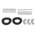 thumbnail image 3 of Rear Sprocket Mount Kit, Abrasion Resistant 9 Hole Strong Easy Installation Sprocket Mount Rubber Pads Kit  For 2 Stroke Motorized Bicycle, 3 of 8