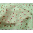 thumbnail image 4 of oneOone Silk Tabby Fabric Leaves & Flower Floral Print Fabric BTY 42 Inch Wide, 4 of 4