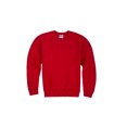 thumbnail image 1 of Jerzees Youth Fleece Crew Sweatshirt, True Red, Large, 1 of 3