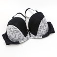 thumbnail image 3 of Amzcrzy Minimizer Bra for Women - Oversize Lace Bralettes Floral Plus Size Bra with Underwire Woman's Full Coverage Lace Bra Soft Support Unlined Non Padded Bra, 3 of 3