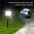 thumbnail image 4 of 2 Pcs Projecteurs Extérieurs 2200mAh Lampes Solaires de Sentier 64LED Lampes de Paysage de Jardin IP65 Étanches Lampes à Pic pour Allée Lampes de Sol pour Jardin Extérieur Cour Cour, 4 of 9