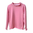 thumbnail image 1 of Chandail pour Enfants pour Garçons Chandail à Manches Longues Filles T-Shirt à Col Rond Coton Chandail pour Garçon Chemise Habillée pour Garçons 6-7 Ans, 1 of 3