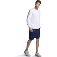 thumbnail image 2 of Russell Athletic Essential 60/40 Performance Long Sleeve T-Shirt, XL, White, 2 of 4
