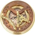 thumbnail image 2 of Nauticalmart - Antique Brass & Copper Sundial Compass, Sundial Clock in Box Gift Sun Clock Ship Replica Watch, 2 of 6