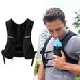 thumbnail image 4 of Sac de Sport Gilet d'Hydratation pour la Course pour Sports de Plein Air Sac à Dos de Camping Multifonctionnel Sac d'Hydratation Réfléchissant pour la Course Léger Respirant Résistant à la Sueur, 4 of 9