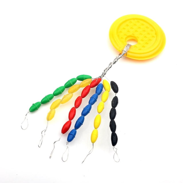 30pcs/Group Float Stops Line Rubber Stoppers Beads Rig Buffer Anti-collision Blocking Beans Connector Fishing Bobbers Tool