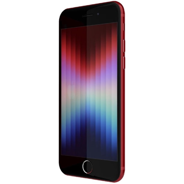 Refurbished Apple iPhone SE 3rd Gen (2022) 5G - 64GB – Red – 12MP