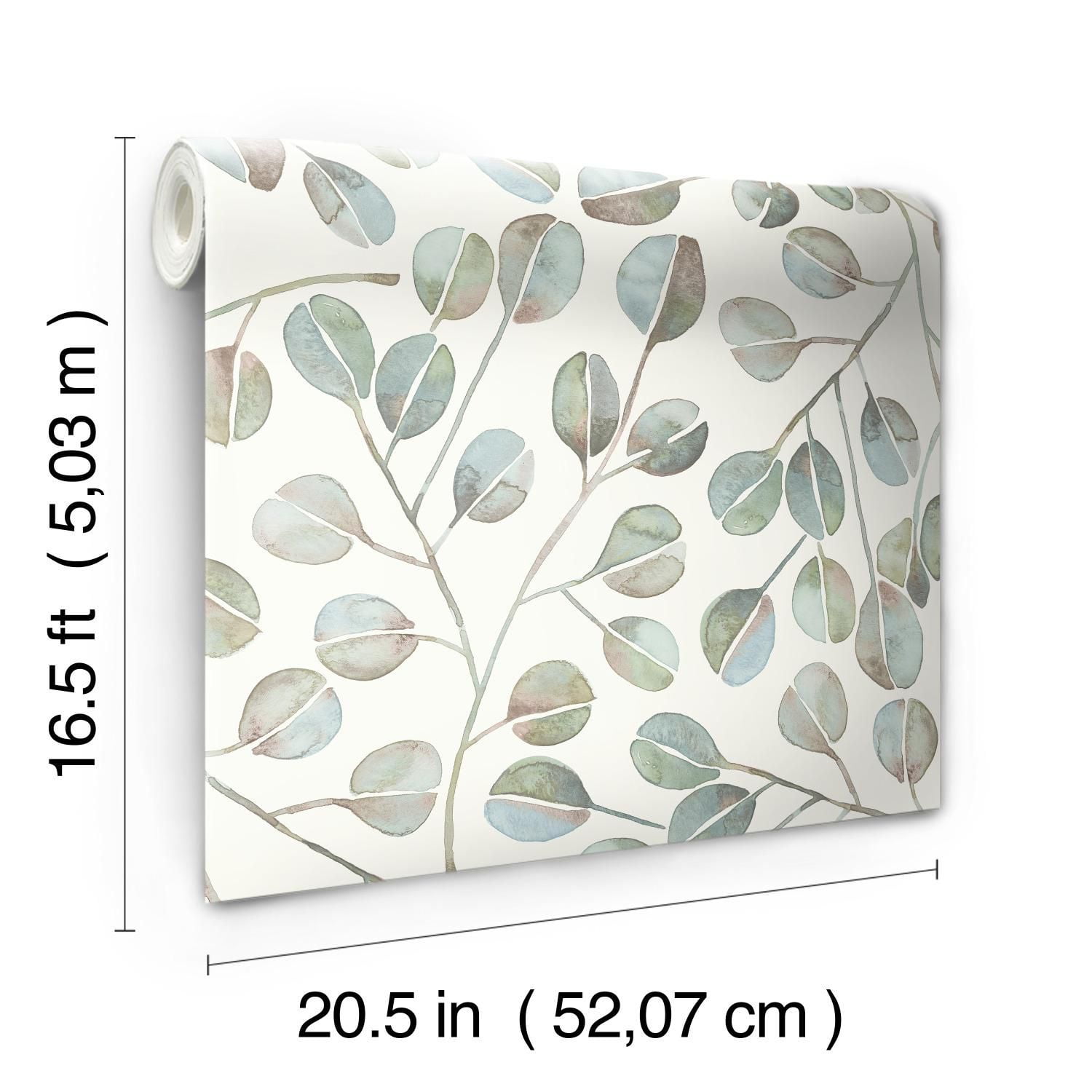 ROOMMATES PAPIER PEINT AUTO-ADHESIF CATCOQ EUCALYPTUS