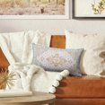 thumbnail image 5 of Light Green Boho Throw Pillow Covers Set of 2 Monaco Rug Carpet Double Sided Pattern Cotton Soft Pillow Case Cushion Cover Pillowcase for Garden Couch Sofa Bed Decorative 12x20 inch, 5 of 5