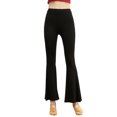 thumbnail image 1 of Women Yoga Pants Modal Flared Bottom Soft Lounging Training Pants, 1 of 8