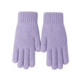 thumbnail image 1 of Knitted Gloves Winter with Fleece Thread Outdoor Windproof and Cold Warm Gloves, 1 of 3