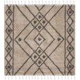 thumbnail image 4 of Safavieh Moroccan Fringe Erksine Geometric Shag Area Rug, 4 of 5