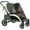 Dark Green, variant on PawHut Pet Stroller Dog Stroller for Small to Large Cats, Black