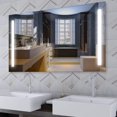 thumbnail image 3 of Vanity Art 48 in. Rectangular LED Wall Mirror with Rock Switch, 3 of 8