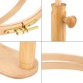 thumbnail image 3 of Rdeghly Embroidery Stand Hoop Wood Embroidery & Cross Stitch Hoop Ring Frame Adjustable Sewing Tools, Stitch Hoop, Embroidery Stand Hoop, 3 of 8