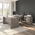 thumbnail image 3 of Bureau en U 65L Logan de Bestar, érable argenté, 3 of 4