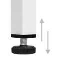 thumbnail image 5 of vidaXL Meuble TV - Acier Blanc, 105x35x50 cm, 5 of 5