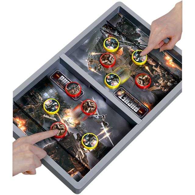 Winner Board Game Set Plastic Funny Desktop Sports Game Slingshot Board for Kids
