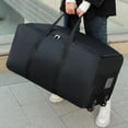 thumbnail image 5 of Foldable Wheel Bags Luggages Storage Bag with Wheels Large Capacity Carry On Luggage Carrier Expandable Trolley Suitcase, 5 of 5