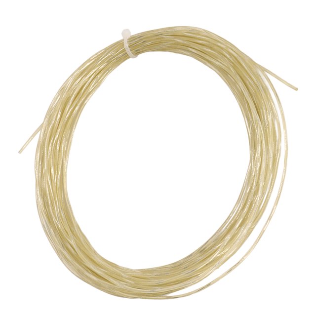 Corde de Raquettes de Tennis, Filigrane à Texture Transparente Résistant à l'Usure, Corde de Remplacement à Haute Élasticité pour Sports Blanc, Beige, Vert