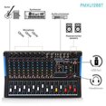 thumbnail image 2 of Pyle PMXU128BT 12 Channel Bluetooth DJ Studio Audio Sound Board Mixer System, 2 of 7
