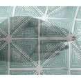 thumbnail image 4 of oneOone Viscose Chiffon Fabric Dot & Triangle Block Print Fabric BTY 42 Inch Wide, 4 of 4