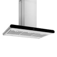 thumbnail image 2 of Empava 36 in. 400 CFM Island Range Hood - Ducted Exhaust Kitchen Vent - Tempered Glass - Soft Touch Controls - 3 Speed Fan, 2 of 5