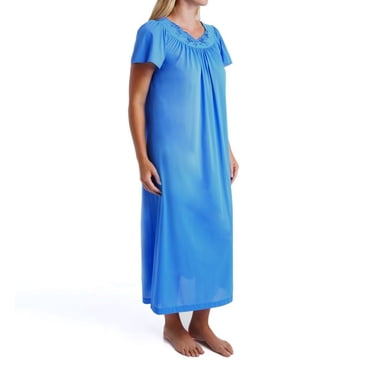 Women's Shadowline 32280 Petals 53 Inch Gown (Sapphire M)